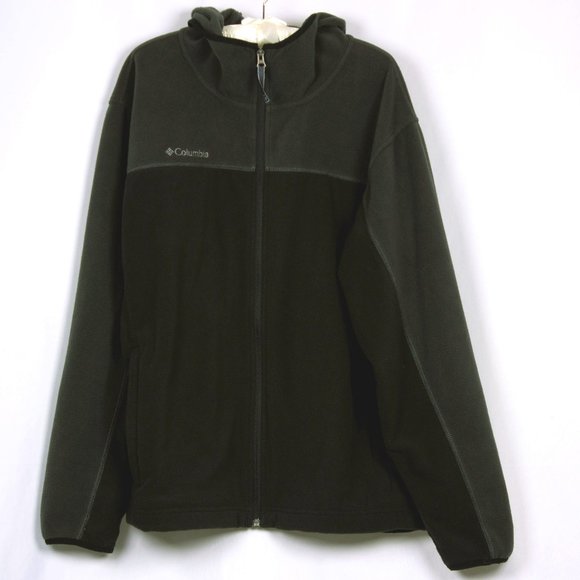 Columbia Other - COLUMBIA Gray Fleece Hoodie Size L